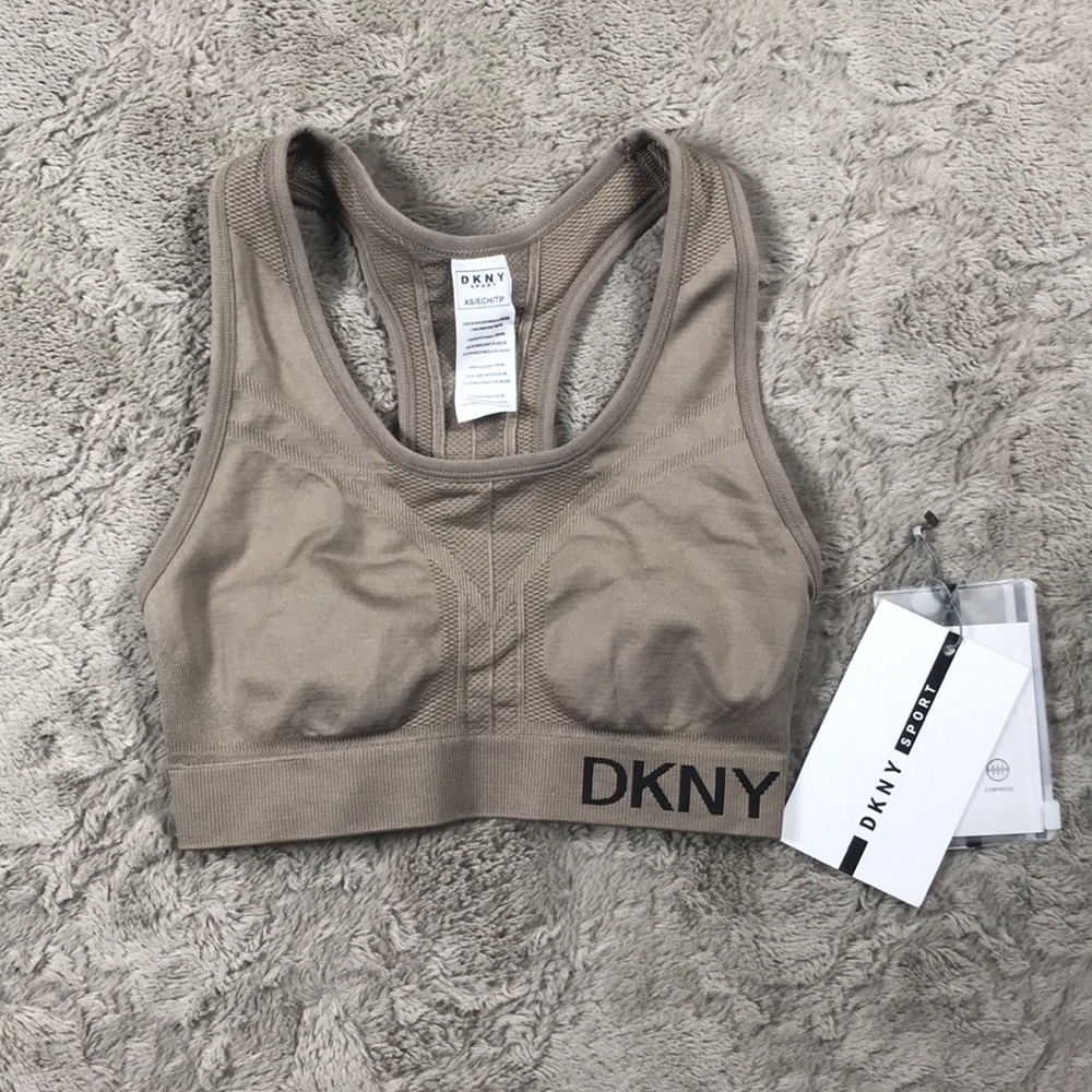 🌸Buy 1 Get 1 Free! DKNY Sport Sports Bra Brown